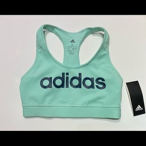 Adidas Small Sports Bra Racerback Mint Turquoise